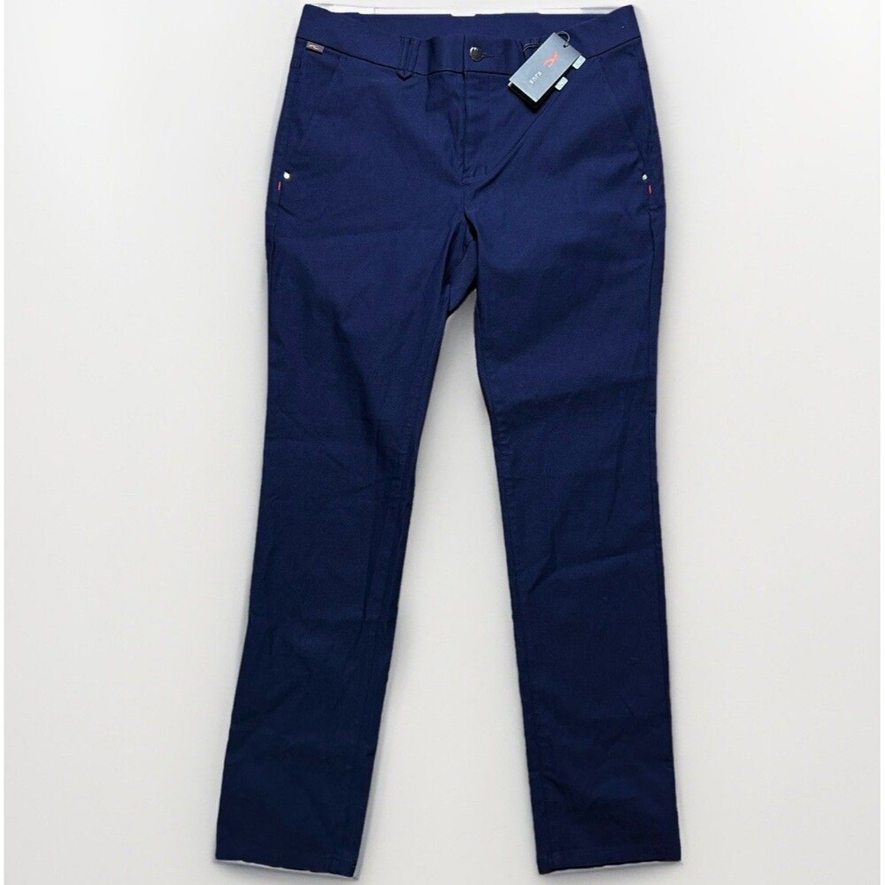 KJUS Ikala Treggings Stretch Golf 5 Pocket Slim Fit Pants Blue Size 42 XL Womens